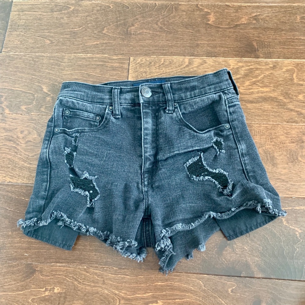 Woman’s black jeans
